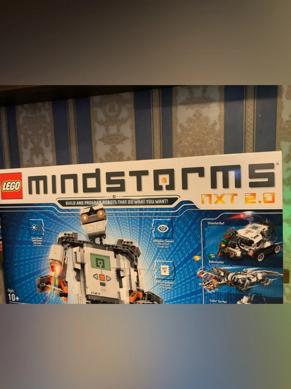 LEGO Mindstorm NXT 2.0 Robotics Kit - White and Orange Kids Toy